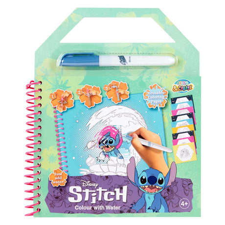 Canenco Stitch Wassermalbuch – inklusive Wasserstift