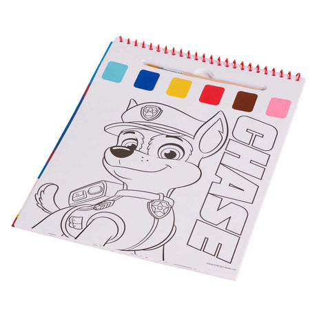 Canenco Paw Patrol Wasserfarben-Set-Buch | 6 Stück