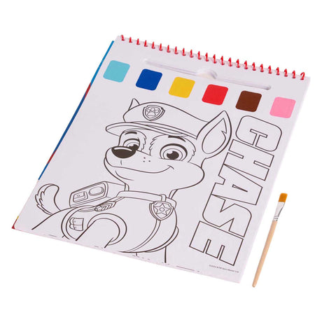Canenco Paw Patrol Wasserfarben-Set-Buch | 6 Stück