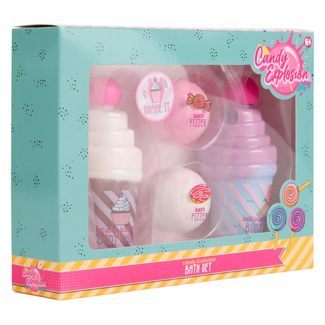 Canenco schafft es! Candy-Explosion-Badeset