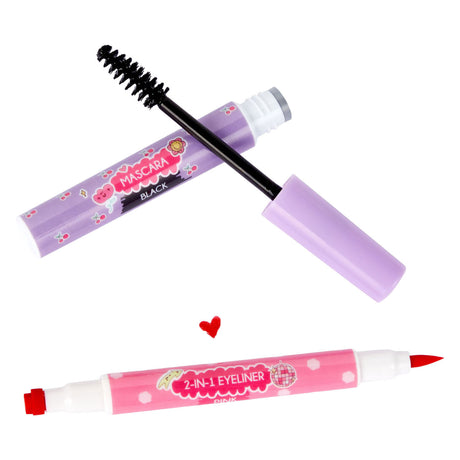 Canenco create it! oog make-up set - mascara en eyeliner met stempel