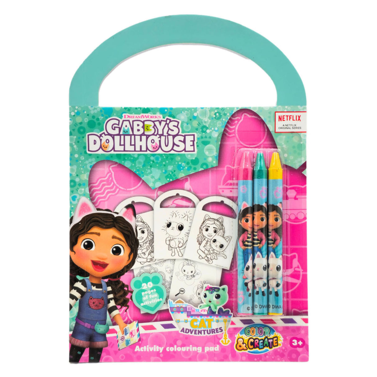 Canenco gabby's poppenhuis activiteitenboek