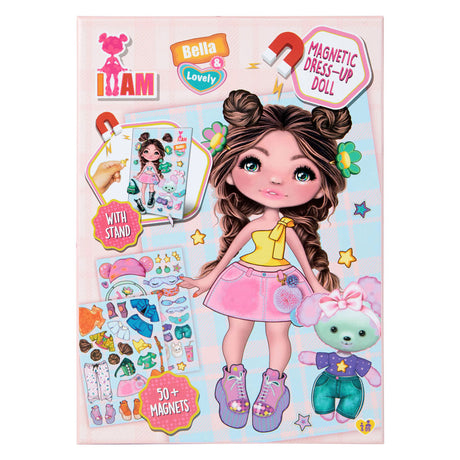 Canenco i am magnetische aankleedpop neon a5 belle