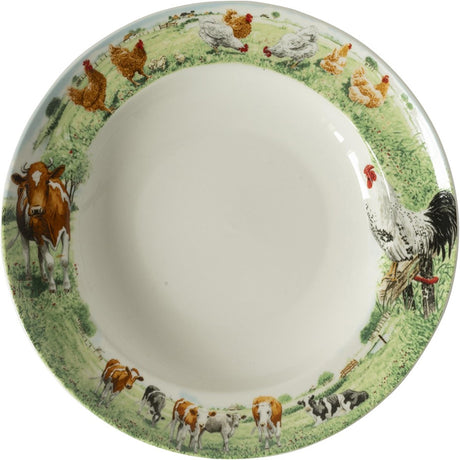 Wiebe van der Zee Wiebe's Farm tiefer Teller Kuhhuhn 6-tlg