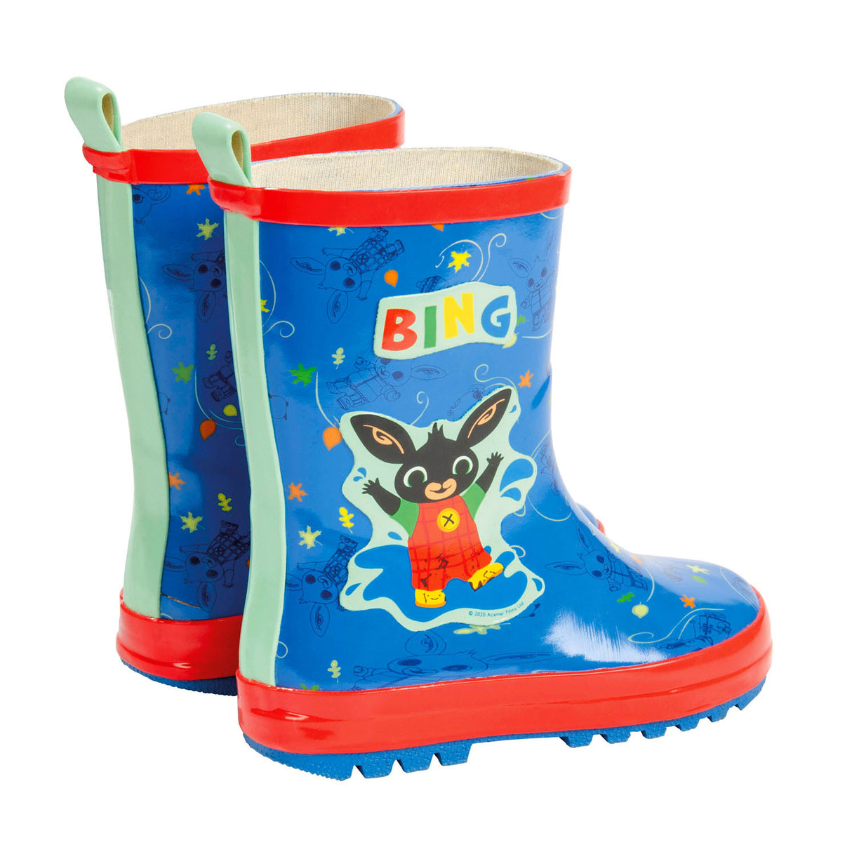 Bottes de pluie de jouets bambolino, taille 26 27