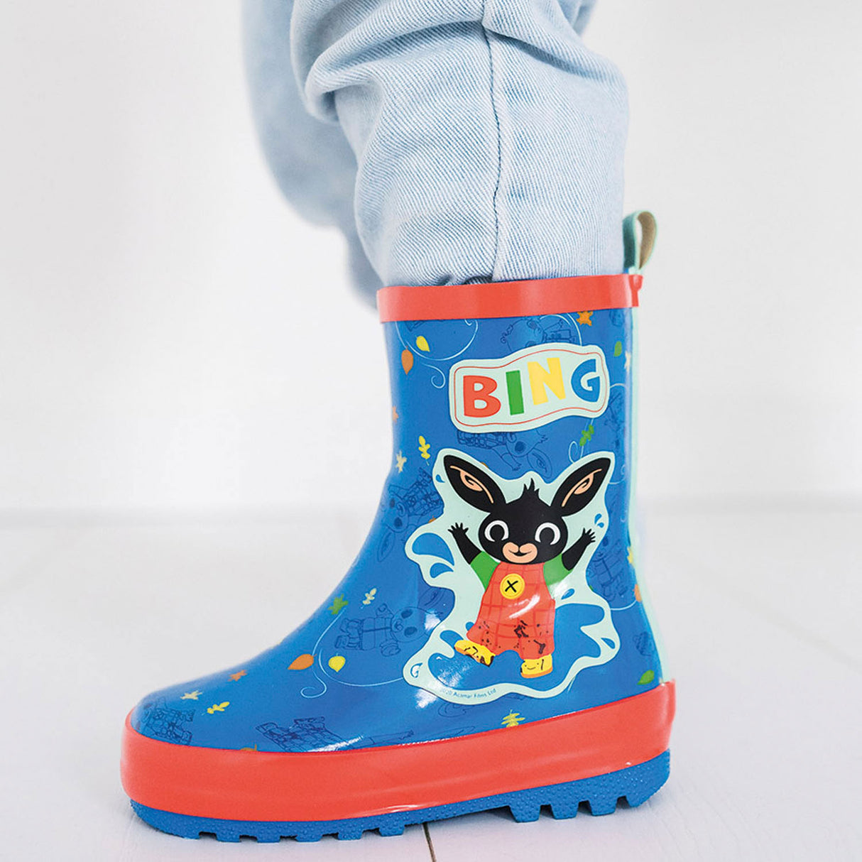 Bottes de pluie de jouets bambolino, taille 26 27