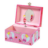 Bambolino Peppa Pig Schmuckkästchen, Schmuckschatulle, Spieluhr – mit rotierender Peppa Ballerina und Spiegel – Junior-Kleinkind- und Vorschulspielzeug ab 3 Jahren – Geschenktipp