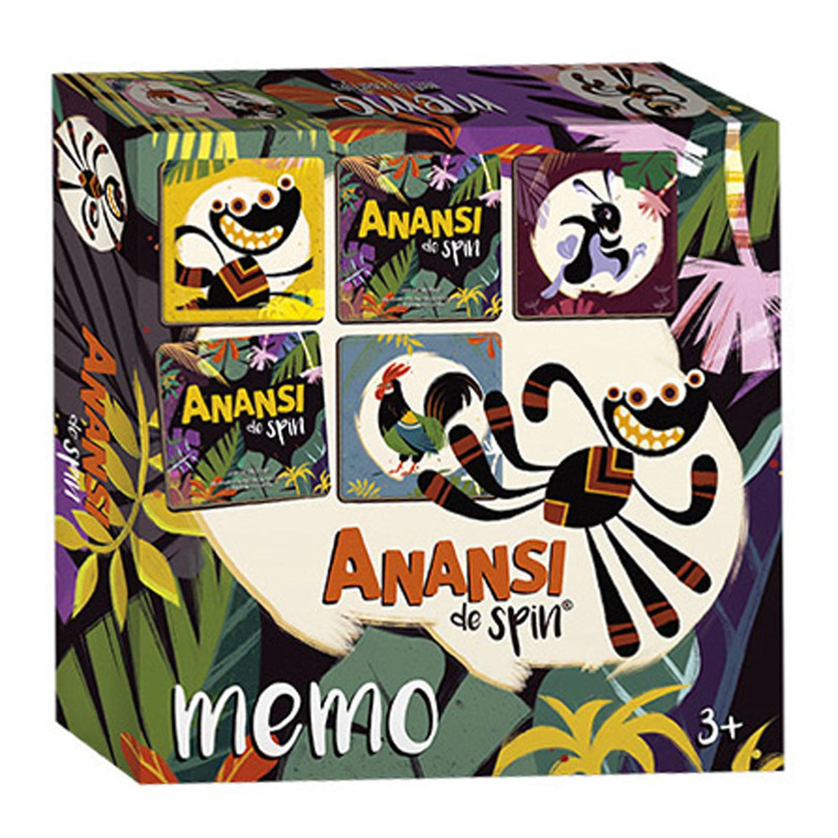 Bambolino toys anansi de spin mémo