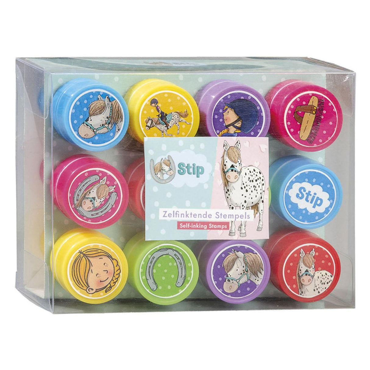 Bambolino Toys Stip The Pony Stamp Set