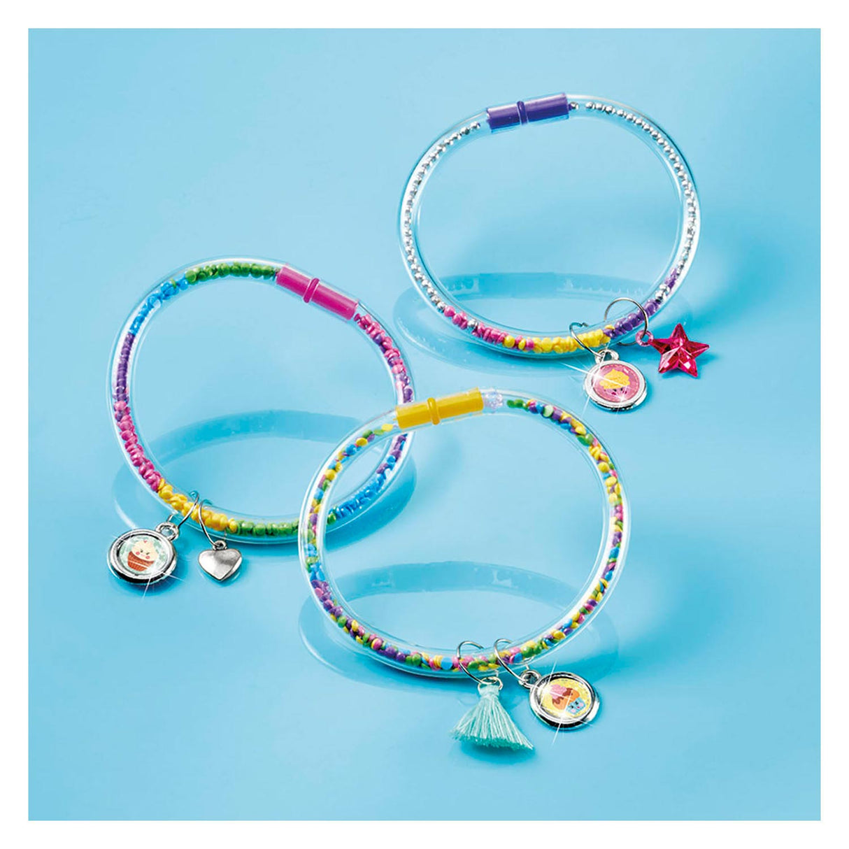 Totum Glitter Tube maachen Braceleten