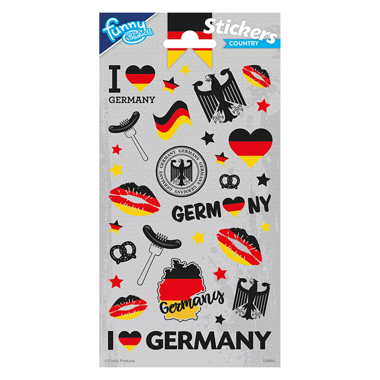 Totum Stickerbogen Deutschland