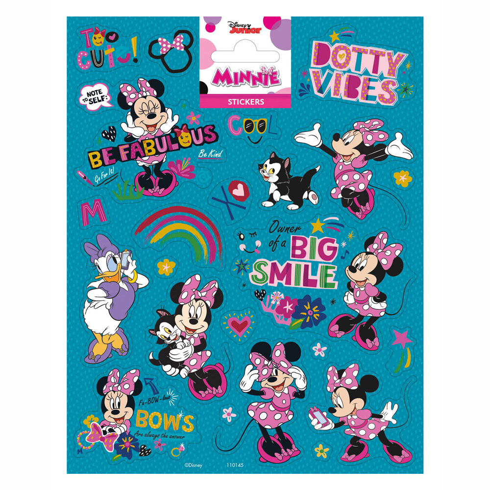 Totum Stickerbogen Minnie Maus