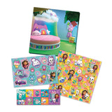 Totum Gabby's Dollhouse Sticker-Set 3 Bögen Aufkleber mit Spieldekor – Gabby's Dollhouse – kreatives Spielzeug für Mädchen ab 3 Jahren