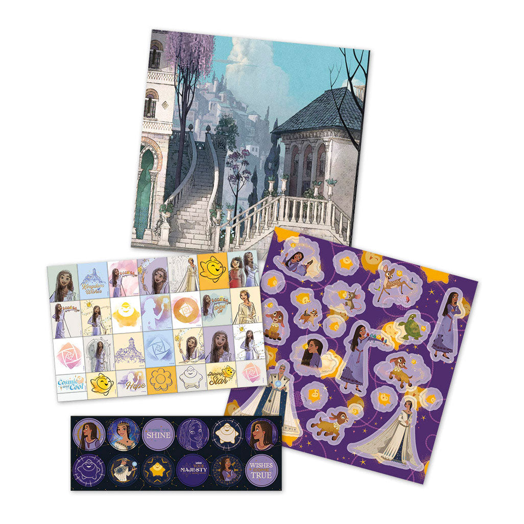 Totum Disney Wunsch – Aufkleberset
