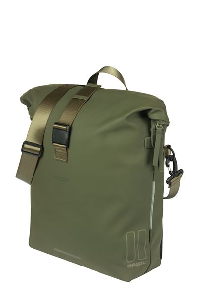 Basil Fiets Bolso de hombro Soho Mik Studs | Verde 17L