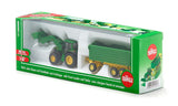 Siku 1843 John Deere mit Anhänger 1:87