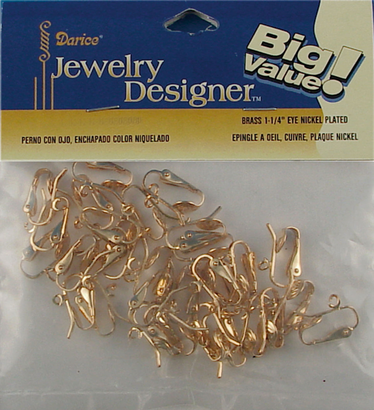 Darice • Ohrclips 16mm Gold.