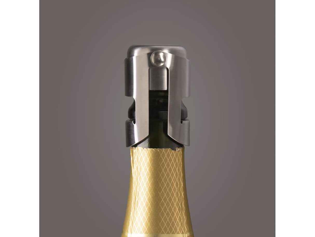 Vacu-Fin-Champagnerverschluss aus Edelstahl