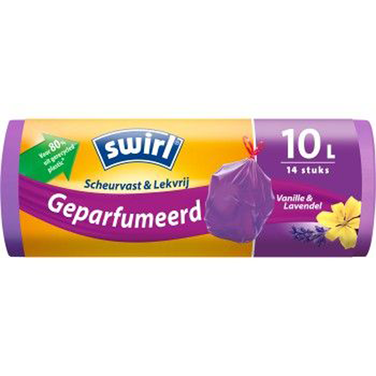 Swirl Müllsack 10 l Vanille, Lavendel