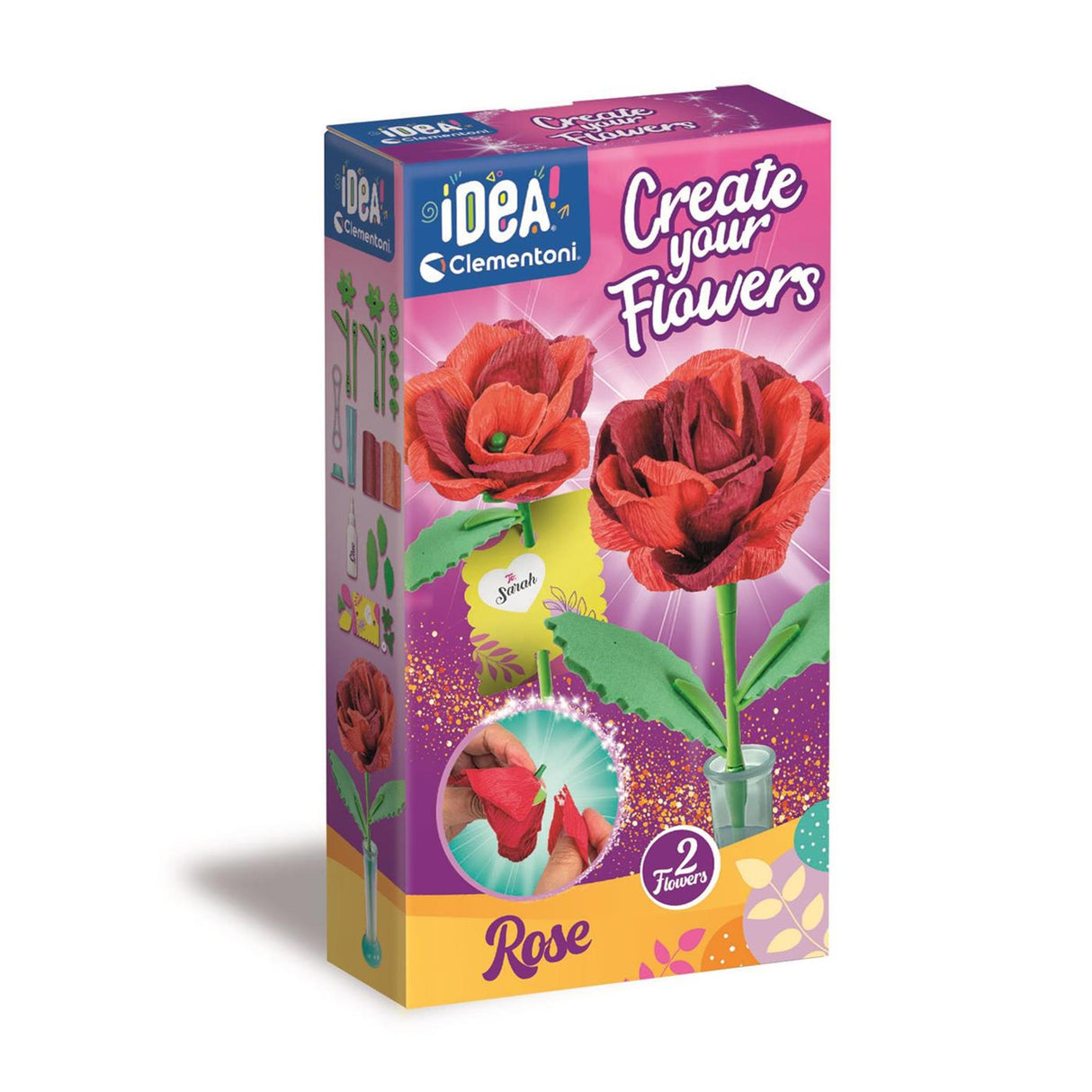 Clementoni kreiert Ihre Blumen – Rose