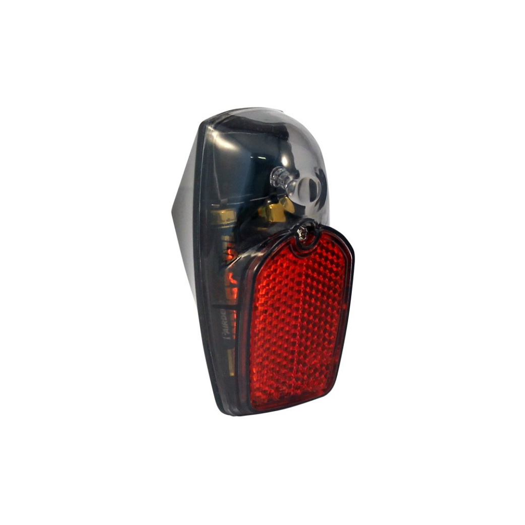 Union LED Hecklicht. Spritzdof, Edelstahl, Rauchglas. inklusive Batterien (Workshop -Verpackung).