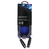 Benel XLR-Kabel 3-poliger XLR-Stecker auf Buchse 1,5 m