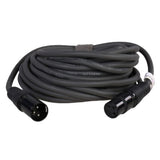 Benel XLR-Kabel 3-poliger XLR-Stecker auf Buchse, 10 m