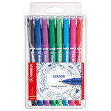 Stabilo Sensor Fineliner 0,3 mm Gehäuse 8 Farben