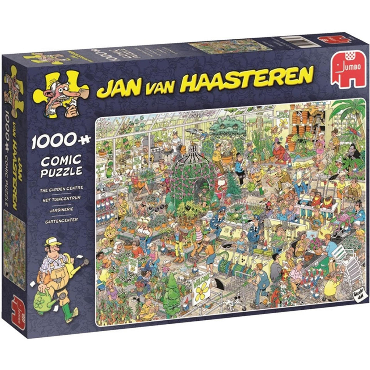 Jan van Haasteren Puzzle - Das Gartencenter, 1000 Teile.