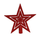Edelman House of Seasons Weihnachtsbaumschmuck Kunststoff rot 40 Stück