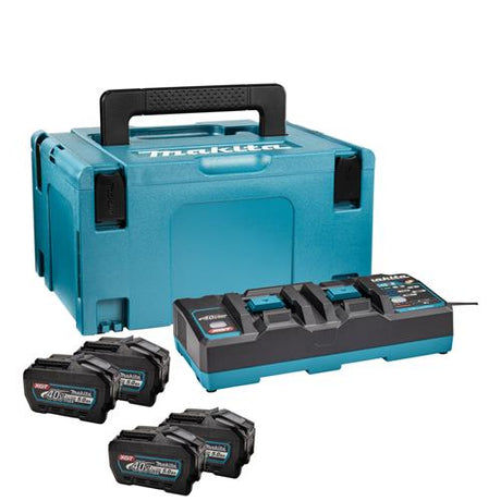 Makita Akku-Starterset xgt dc40rb 4xbl4050f