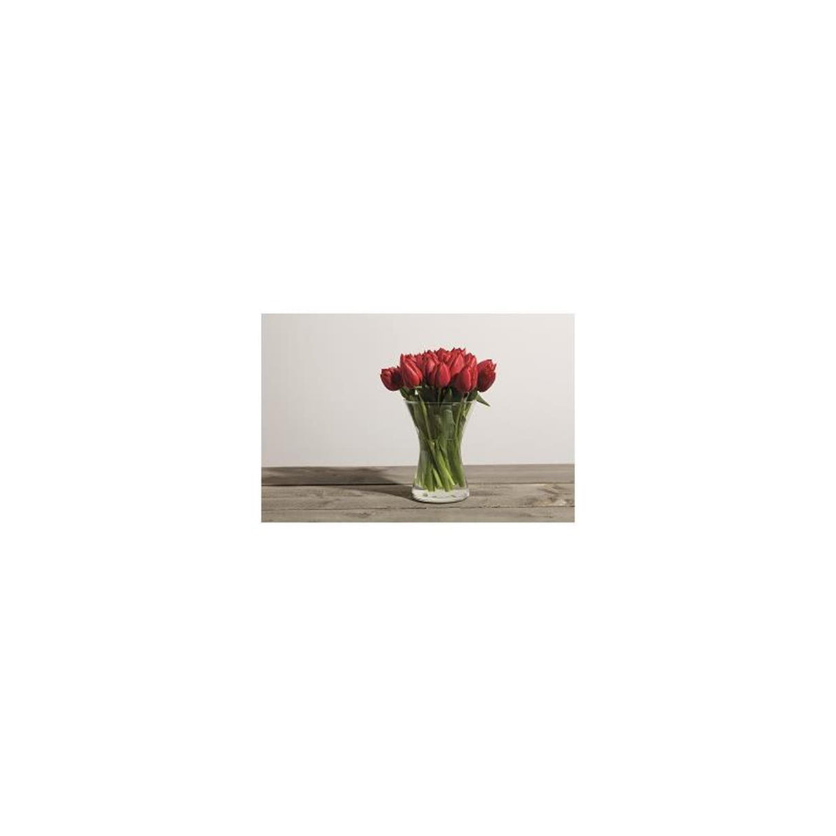 B-living Vase aus Glas Essentials X-Form ø14xh20cm
