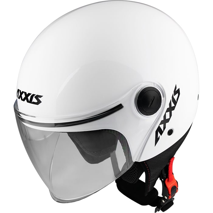 Axxis Helm Square Solid Gloss White L