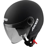 Axxis Helm Square zolidd Mat schwaarzen s