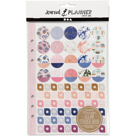 Creativ Company Stickerboek Bloemen A5 für Planer, 578st.