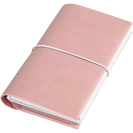 Kreativunternehmen https: www.cchobby.nl Planner-bulletjournal-size-10x18x1-5-cm-elastischer Verschluss-pink-1-teilig
