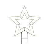 Mikro-LED-Leichtmetallstern, Außendurchmesser 58 cm x L. 0,6 cm