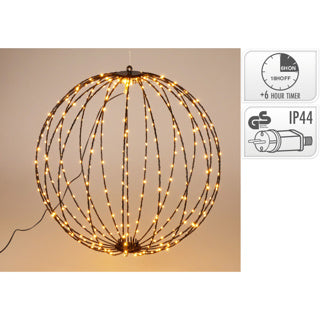 Kugel 40cm 240led extra ww