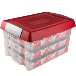 Nesta Weihnachts-Aufbewahrungsbox 60l 60 Weihnachtskugeln