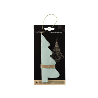 Kaemingk-Baumpapier FSC 100 % Durchmesser 11,25 cm x H. 15 cm | 6 Stück