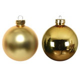 Kaemingk Weihnachtskugeln Glas glänzend, matt mixdia8cm