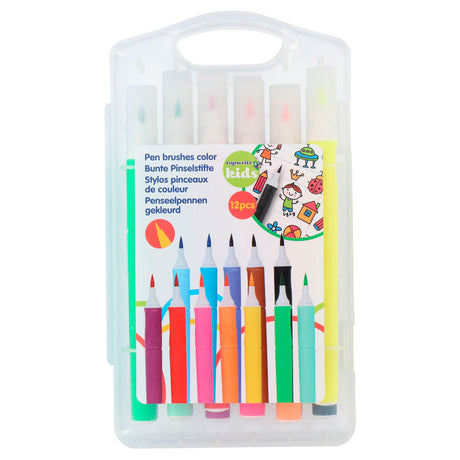 Farbiger Pinselstift, 12 Stk.