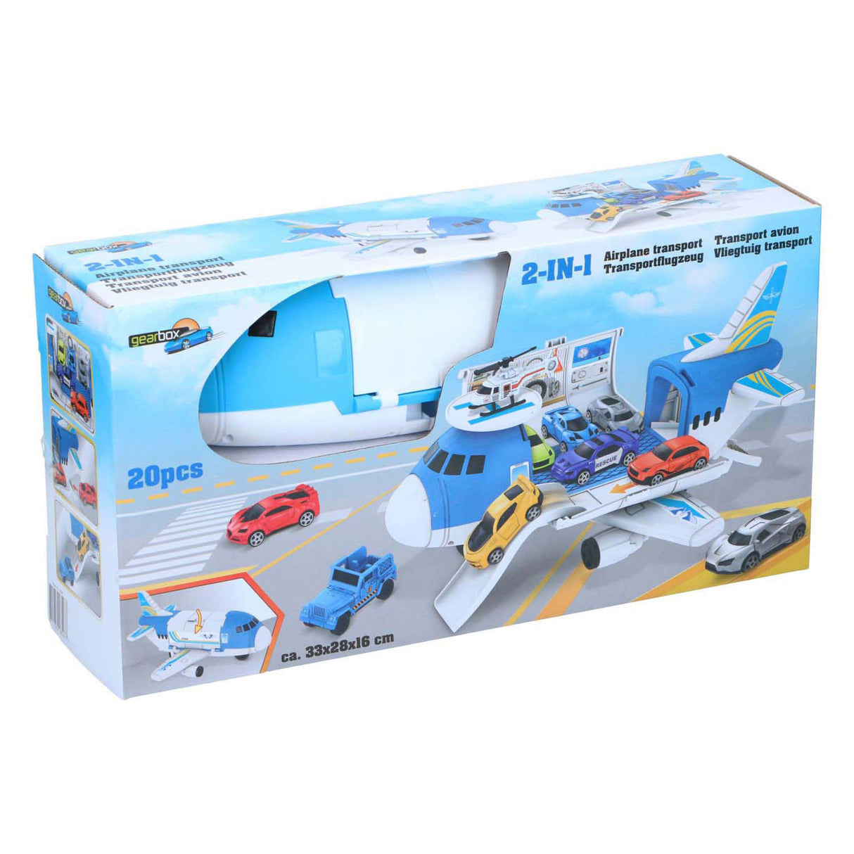 Aircraft AutoTranssport 2in1, 20dlg.