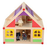 Wooden Dollhouse, 11dlg.