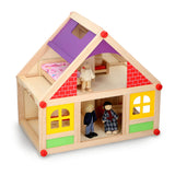 Wooden Dollhouse, 11dlg.