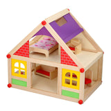 Wooden Dollhouse, 11dlg.