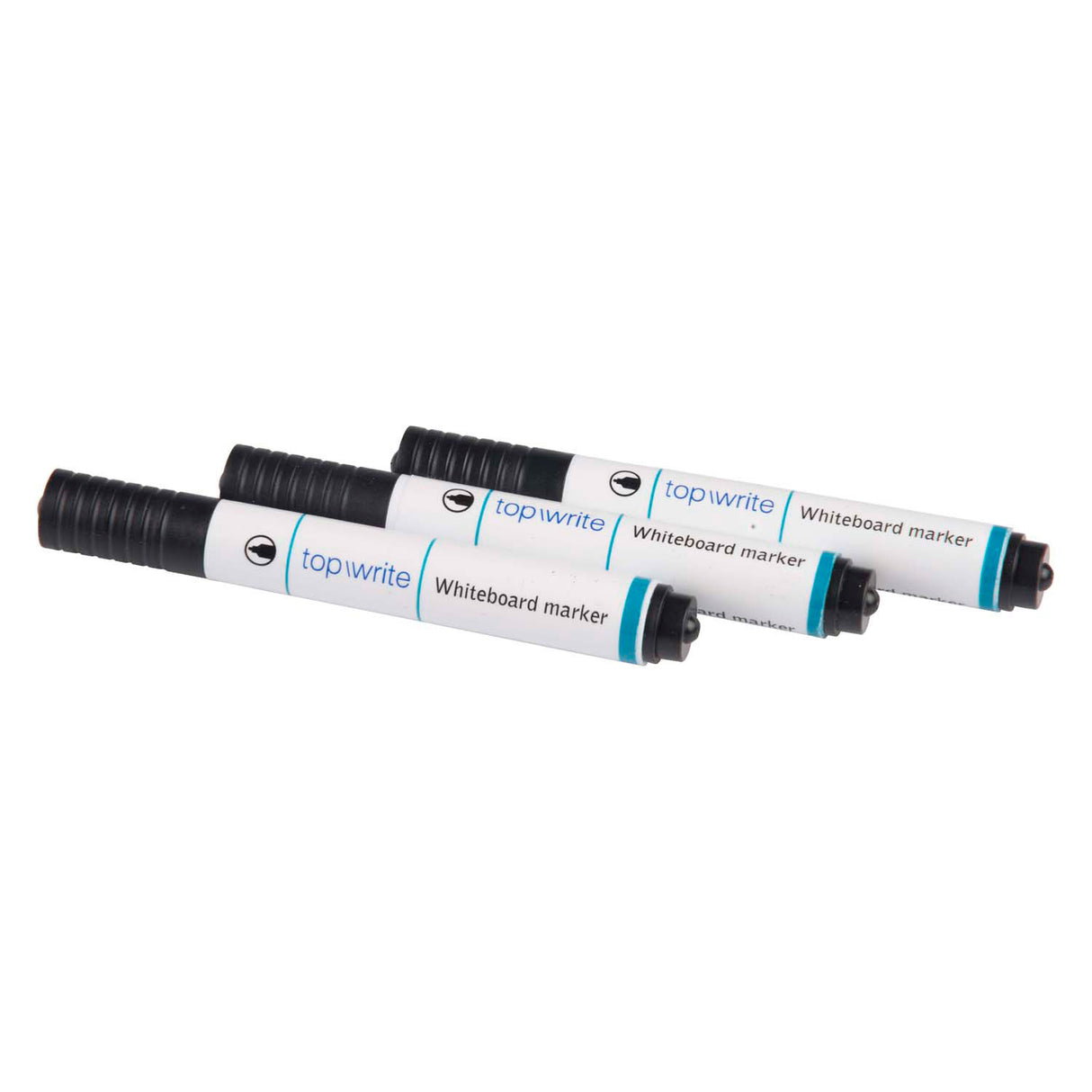 Whiteboardmarker schwarz, 3 Stk.