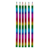 4-in-1 regenboog kleurpotloden, 6st.