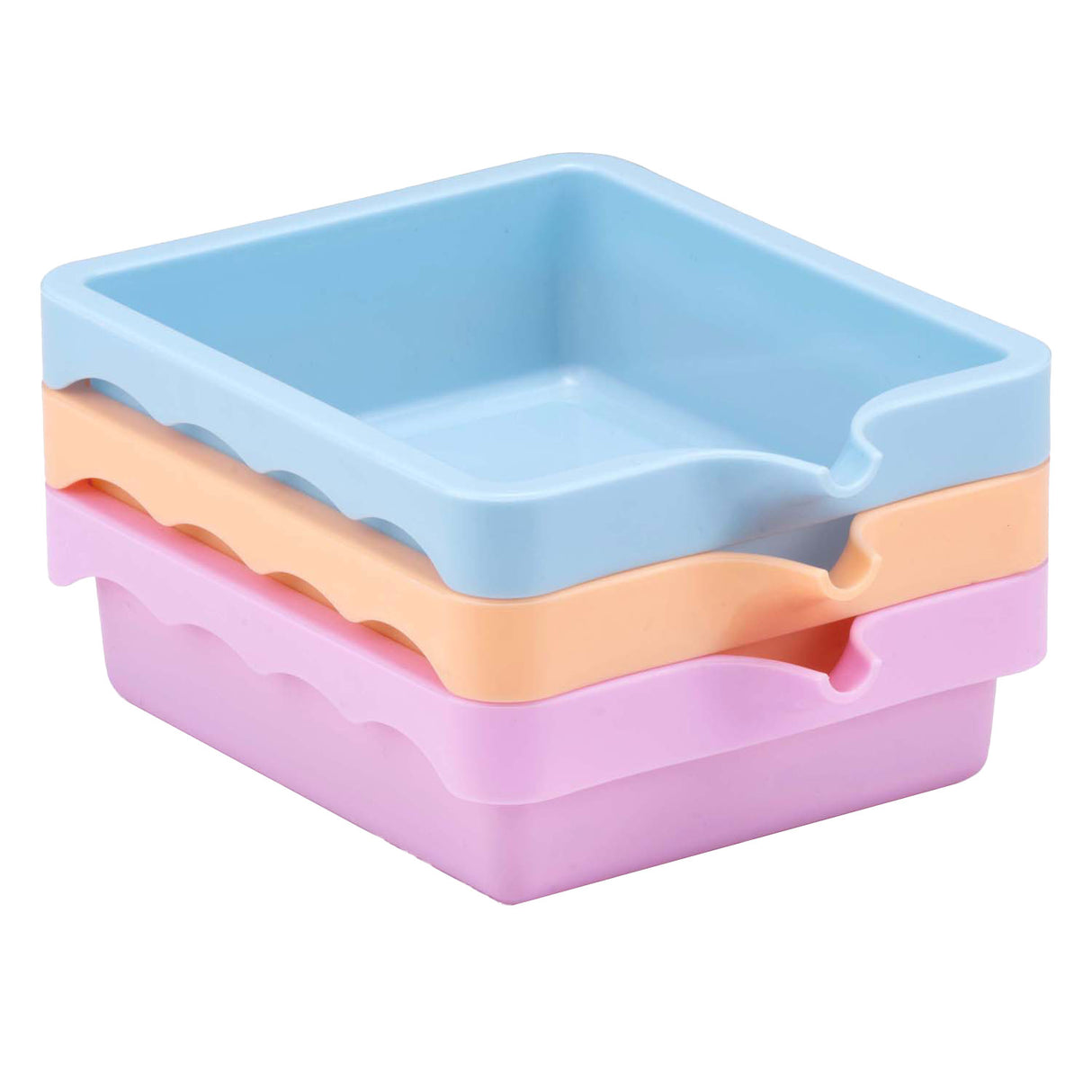 Paletten-Mischschalen mit Farbe, 3-tlg.