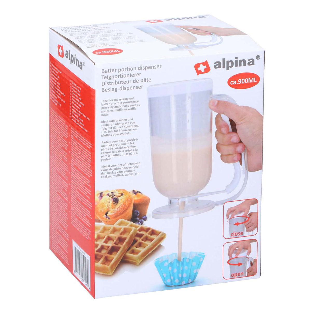 Alpina Teigspender 900 ml | 2 Stk